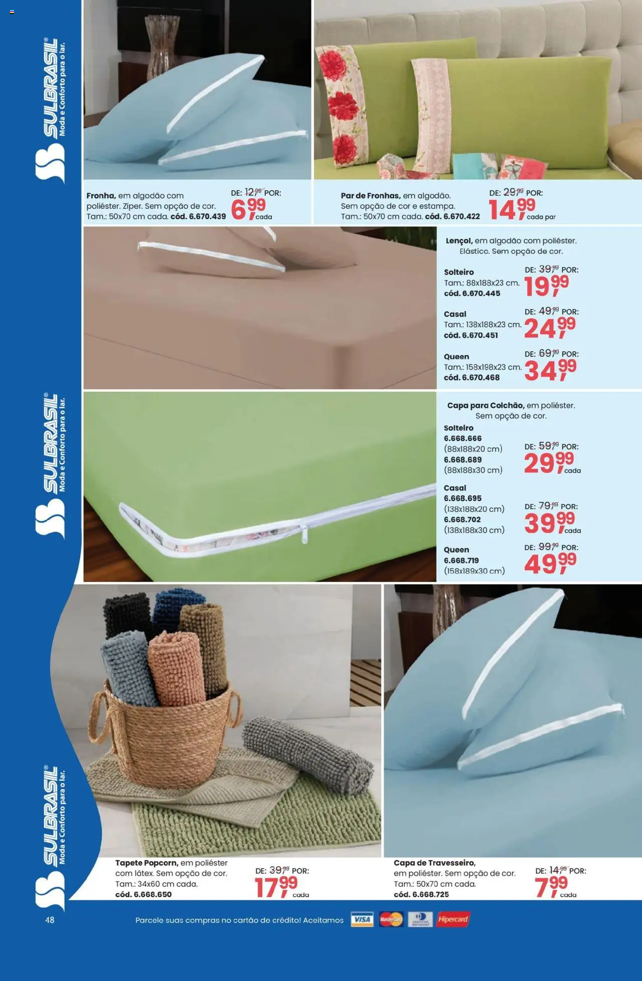 Quatro Estações Folheto - válido de 01.12.2025 | Página: 48 | Produtos: Tapete, Algodão