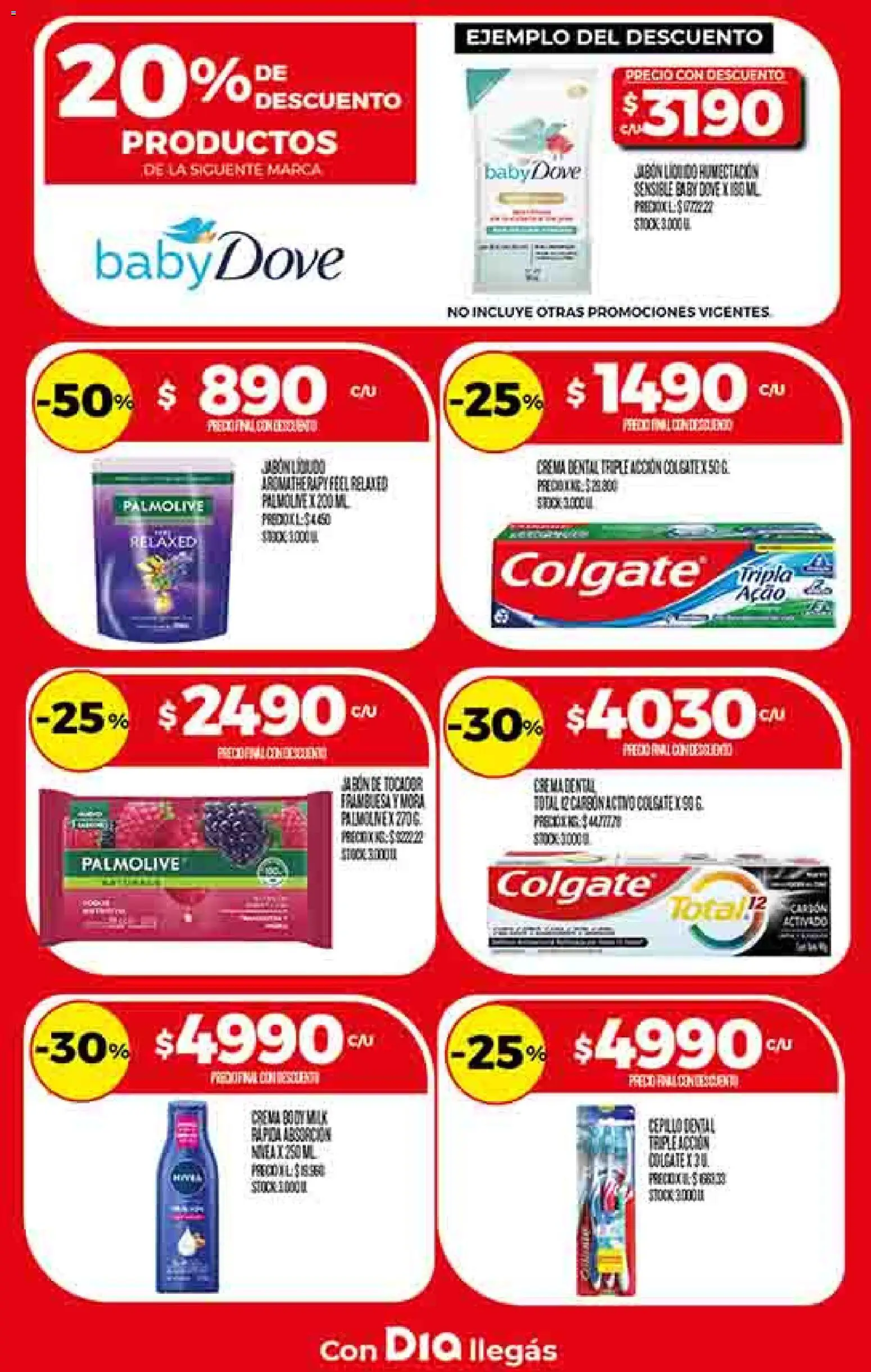 Dia - Ofertas - Salta y Jujuy │ válido desde el 26.11.2025 | Página: 10 | Productos: Body, Jabón líquido, Cepillo, Crema