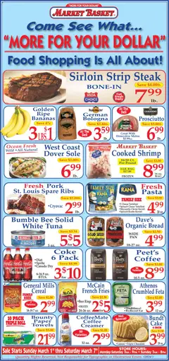 Preview of Market Basket weekly ads valid from 01.03.2026