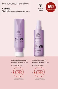 Vista previa Catálogo Natura Ciclo 3 válido desde el 09.02.2026 | Página: 45 | Productos: Aceite, Crema
