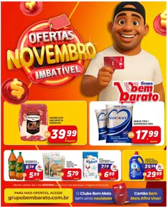 Supermercado Bem Barato - Ofertas da semana - Pré-Visualização do folheto da loja Supermercado Bem Barato, válido de 04.11.2025