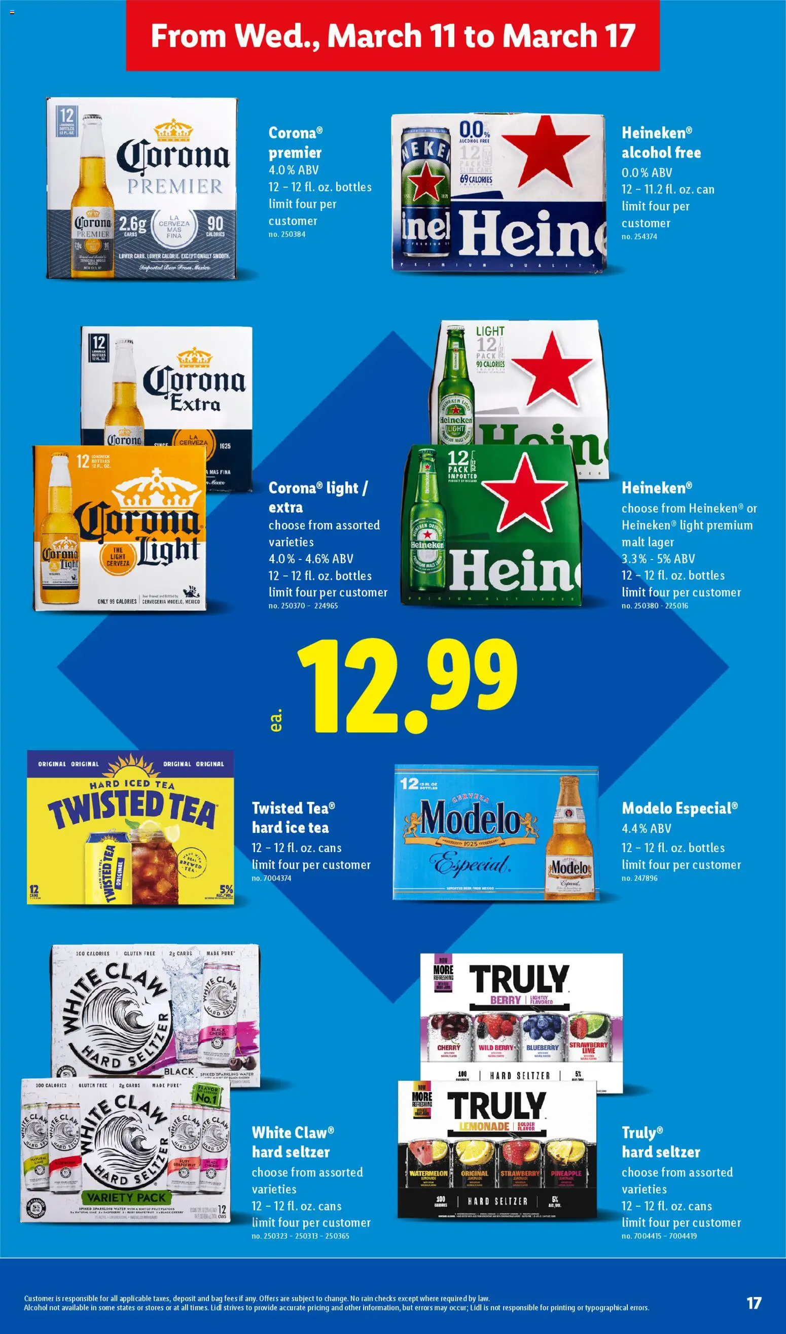 Lidl Weekly Ad - valid from 11.03.2026 | Page: 17 | Products: Pineapple, Grapefruit, Watermelon, Bag