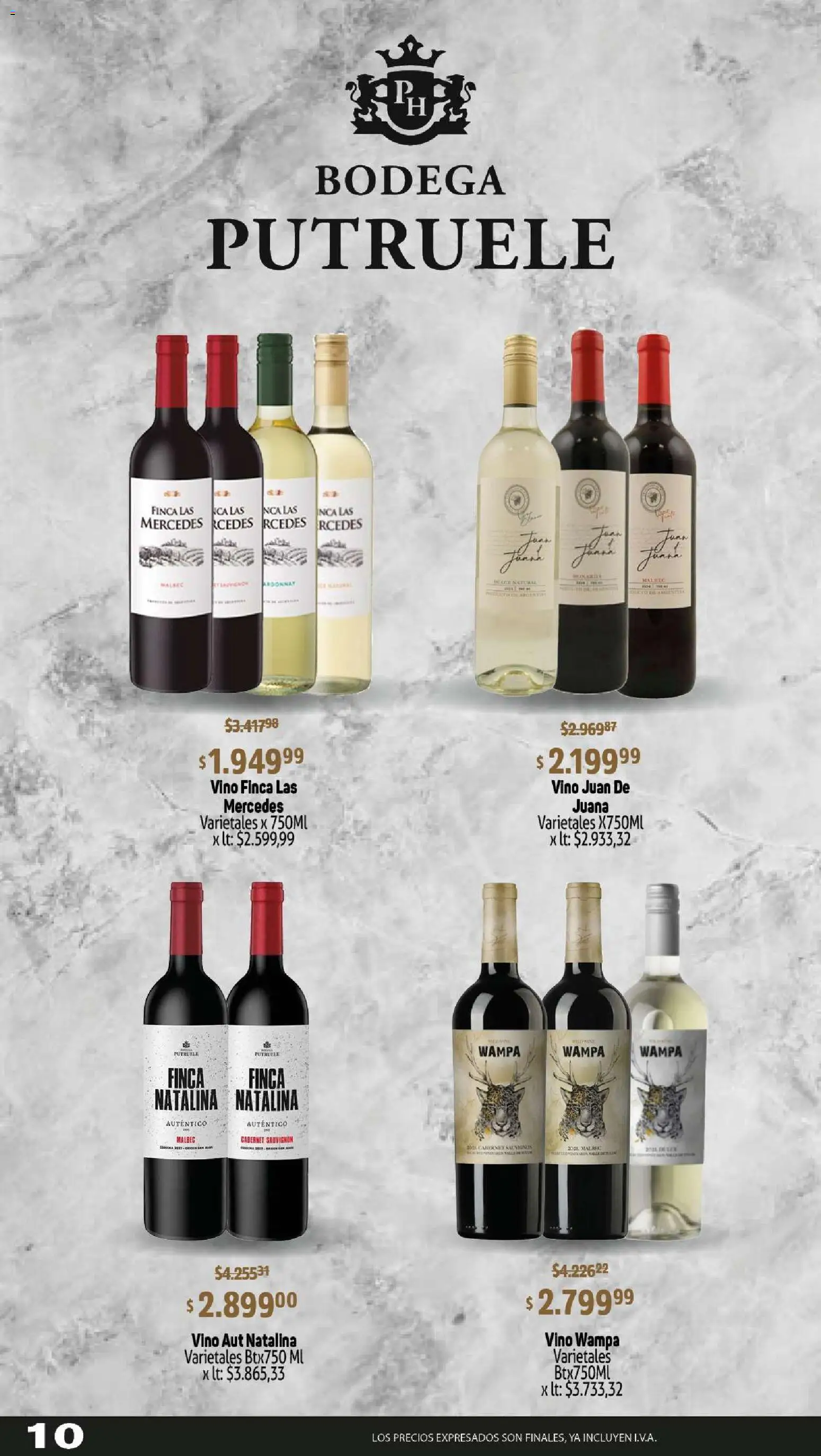 Makro ofertas │ válido desde el 23.10.2025 | Página: 10 | Productos: Vino