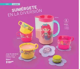 Vista previa de Juego de soda Sirena, Plástico. Edad: +3, nuevo folleto de la tienda, válido en México a partir del 10.01.2026 | Página: 152 | Productos: Juego