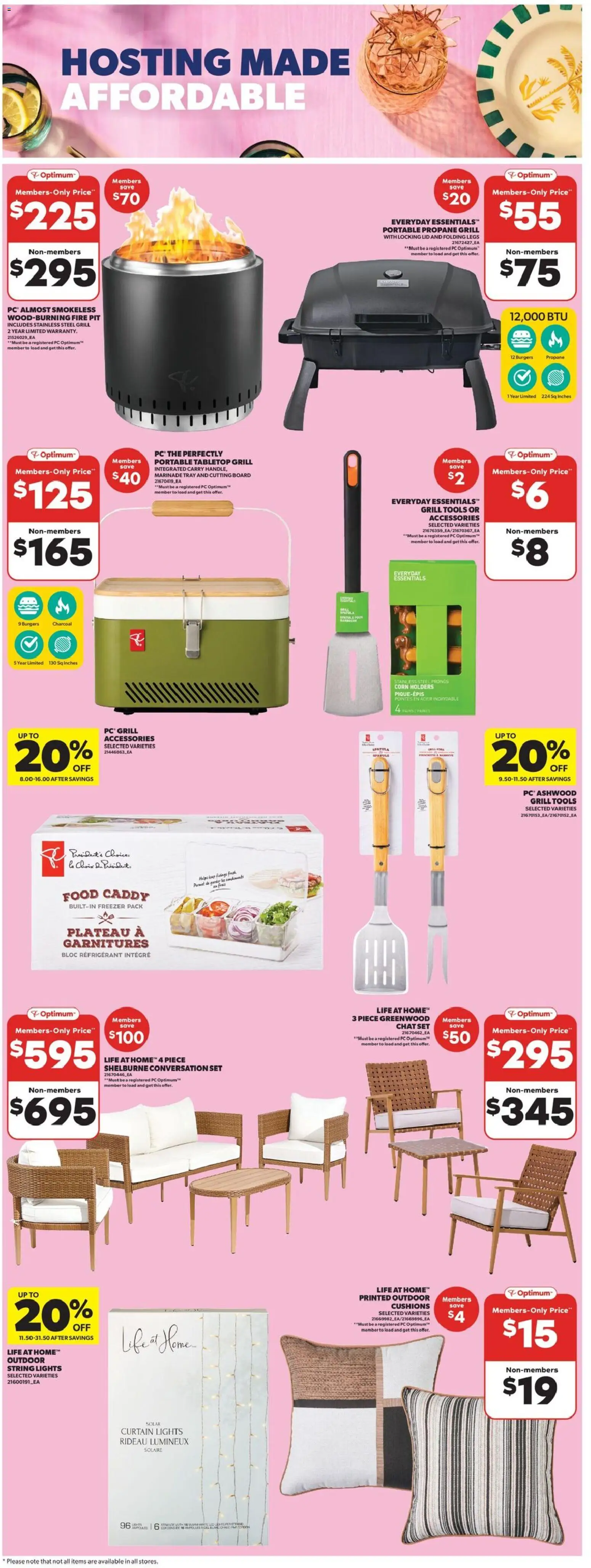 Real Canadian Superstore flyer valid from 09.04.2026 | Page: 32 | Products: PC, Freezer, Grill