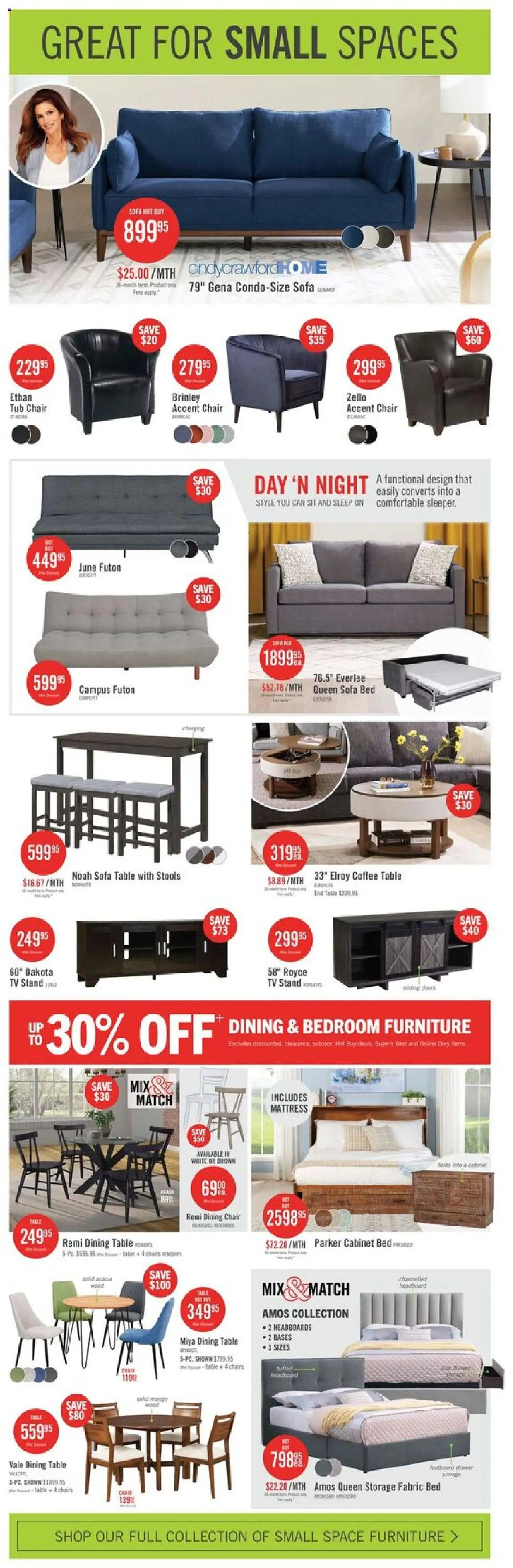 The Brick flyer valid from 19.09.2025 | Page: 6 | Products: Mattress, Coffee table, Table, Coffee