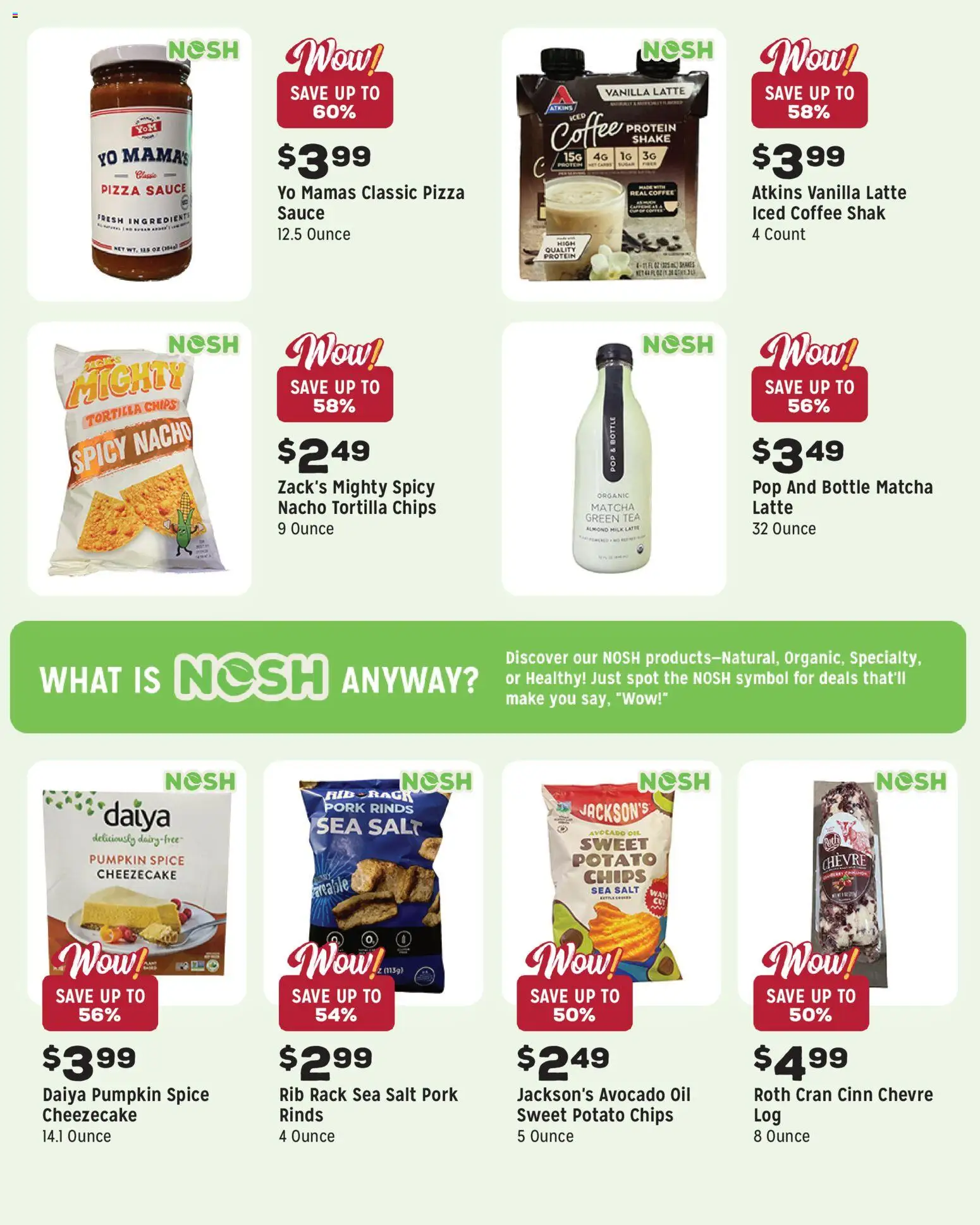Grocery Outlet Weekly Ad - ID - valid from 04.03.2026 | Page: 9 | Products: Milk, Avocado, Sauce, Pumpkin