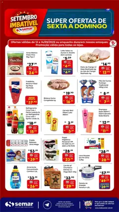 Semar Supermercado - Ofertas da semana - Pré-Visualização do folheto da loja Semar Supermercado, válido de 12.09.2025