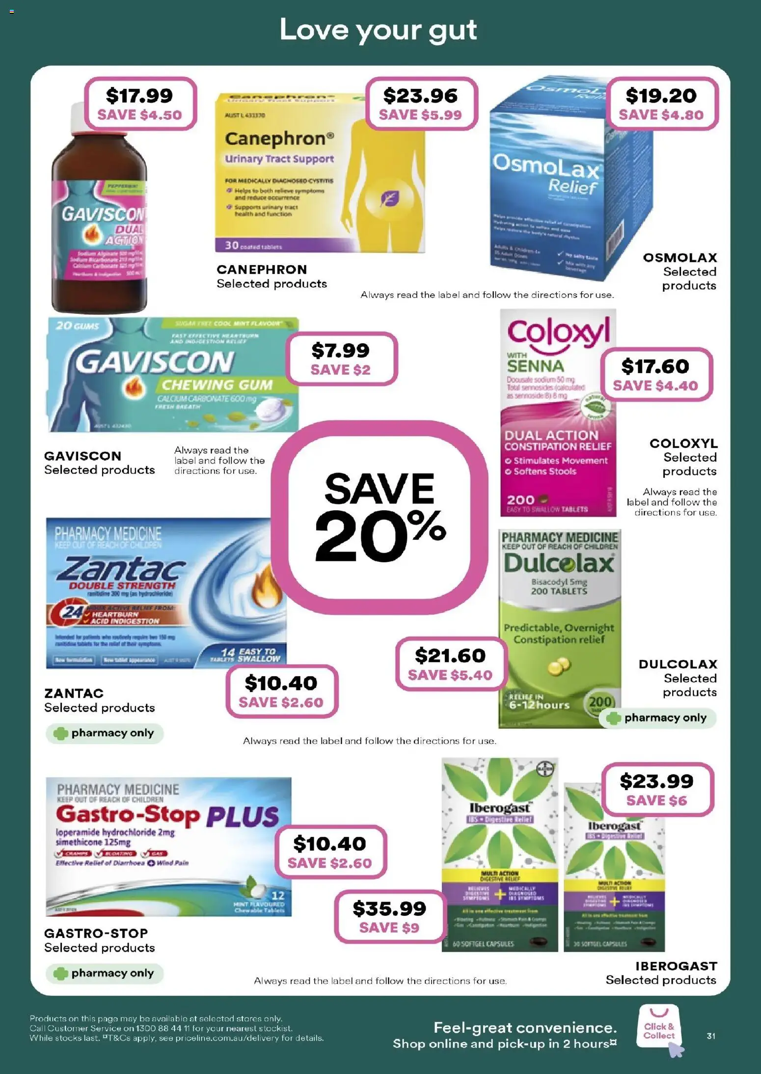 Priceline Pharmacy catalogue - valid from 19.02.2026 | Page: 31 | Products: Gum, Tablets