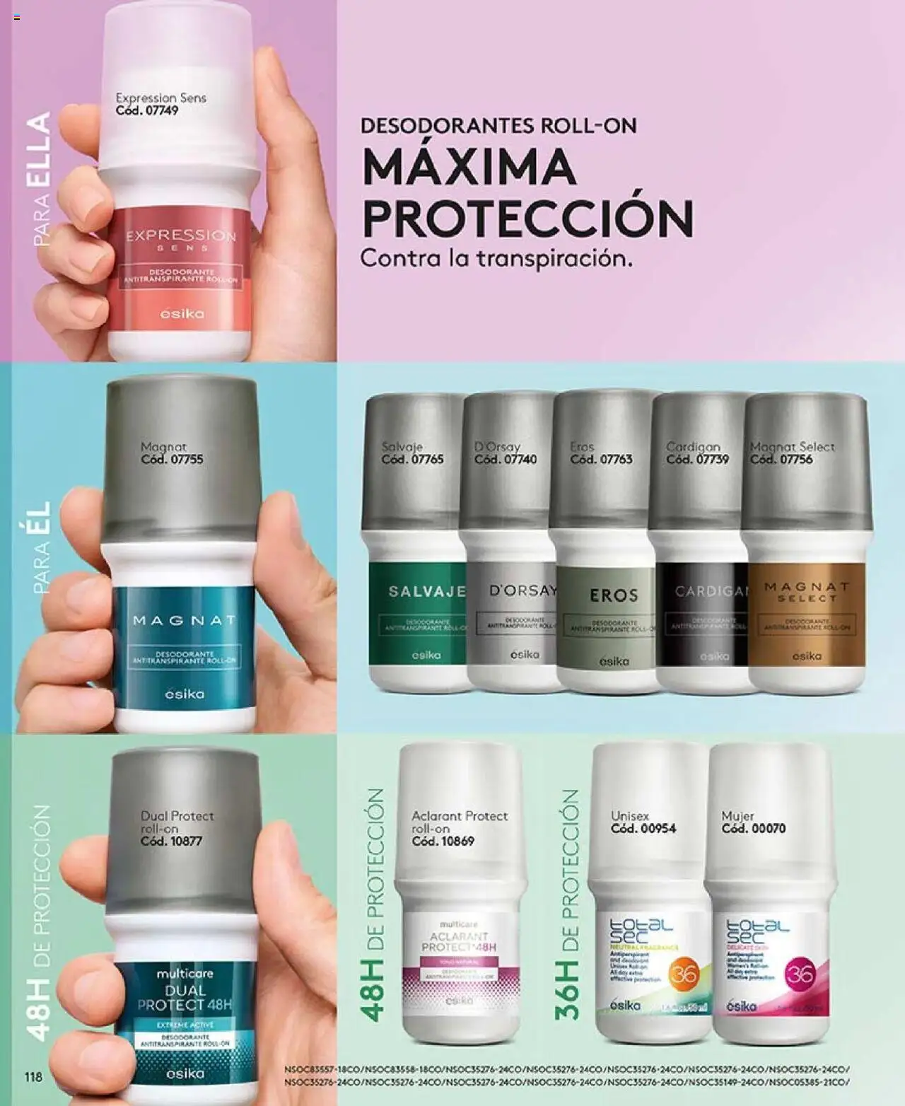 Catálogo Ésika válido desde 03.10.2025 | Página: 130 | Productos: Desodorante, Antitranspirante