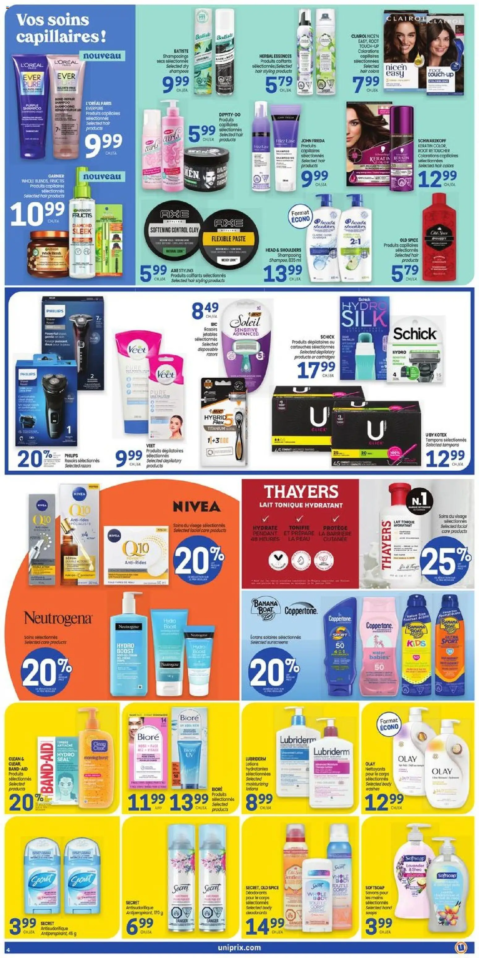 Uniprix flyer valid from 05.03.2026 | Page: 5 | Products: Shampoo