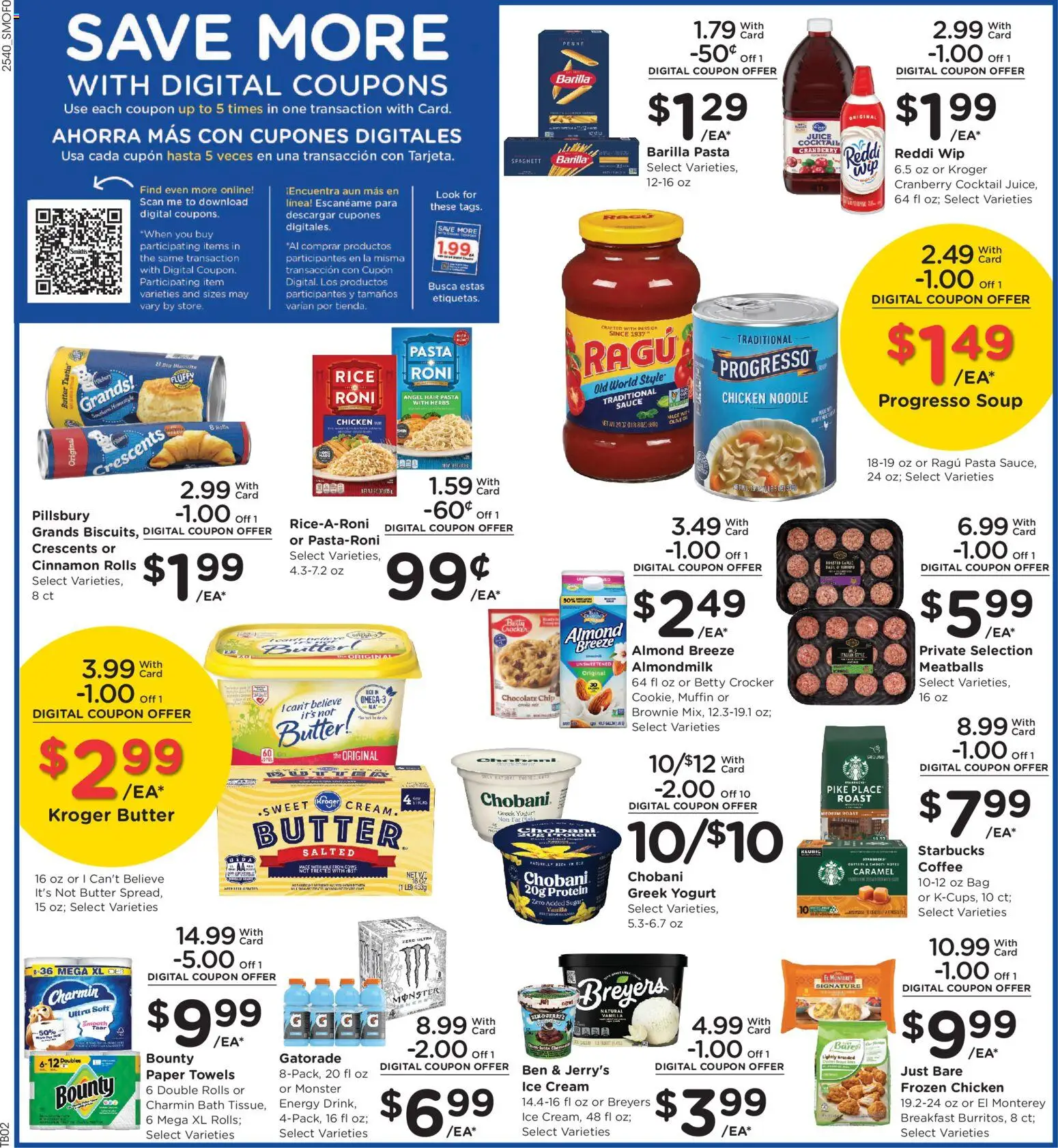 Smith's Weekly Ad - NM - valid from 05.11.2025 | Page: 5 | Products: Butter, Rice, Pasta, Cream