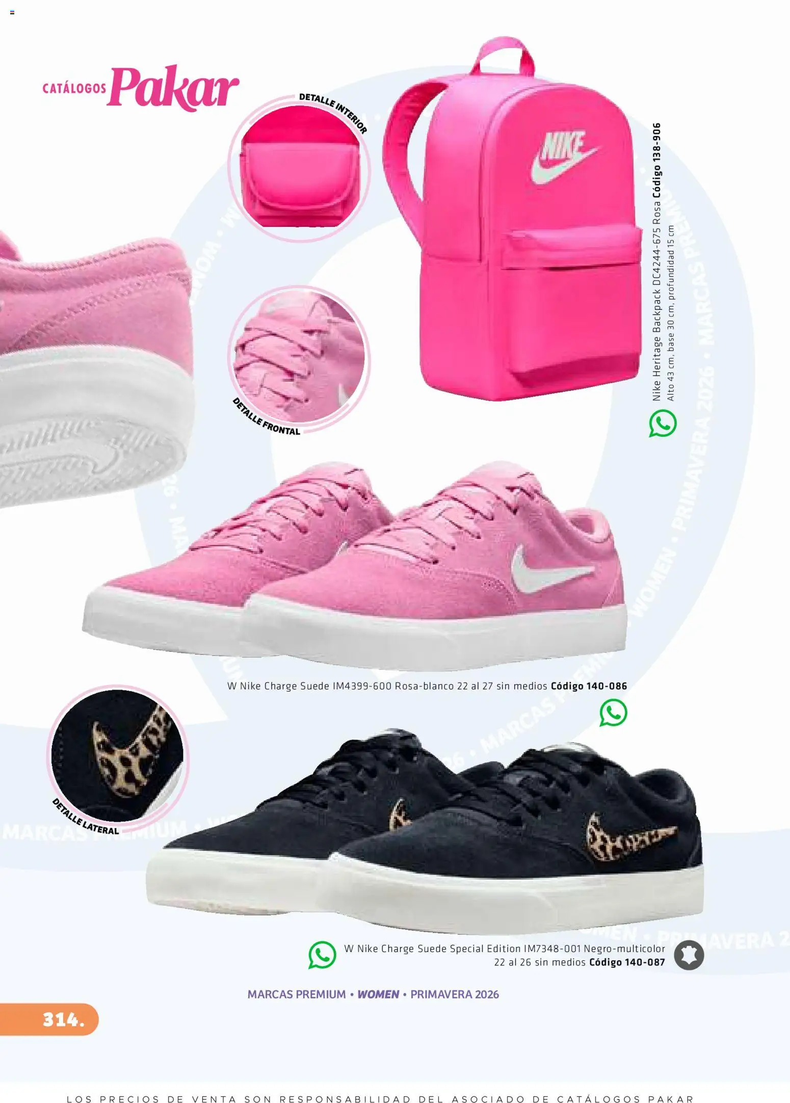 Nuevas ofertas de SC Pakar válidas en toda la República Mexicana desde el 27.02.2026. ¡Encuentra las mejores ofertas en SC Pakar catálogo Premium Women! | Página: 314