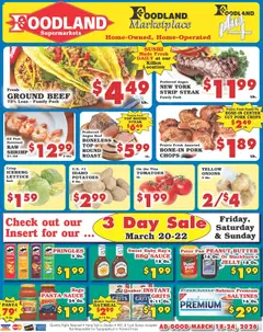 Preview of Foodland weekly ads valid from 18.03.2026