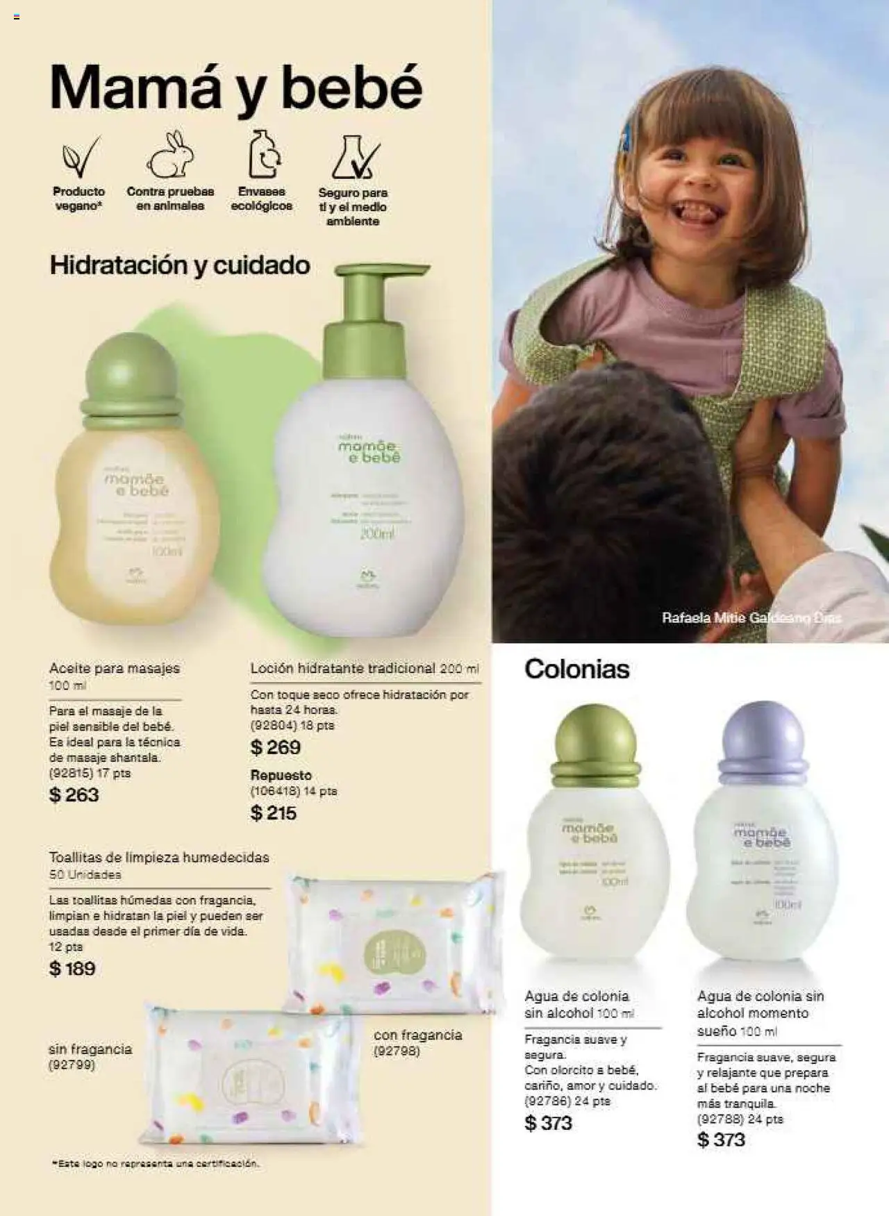 Nuevas ofertas de Natura válidas en toda la República Mexicana desde el 12.10.2025. ¡Encuentra las mejores ofertas en Natura - Campaña 16 2025! | Página: 157 | Productos: Agua, Toallitas húmedas, Loción, Fragancia