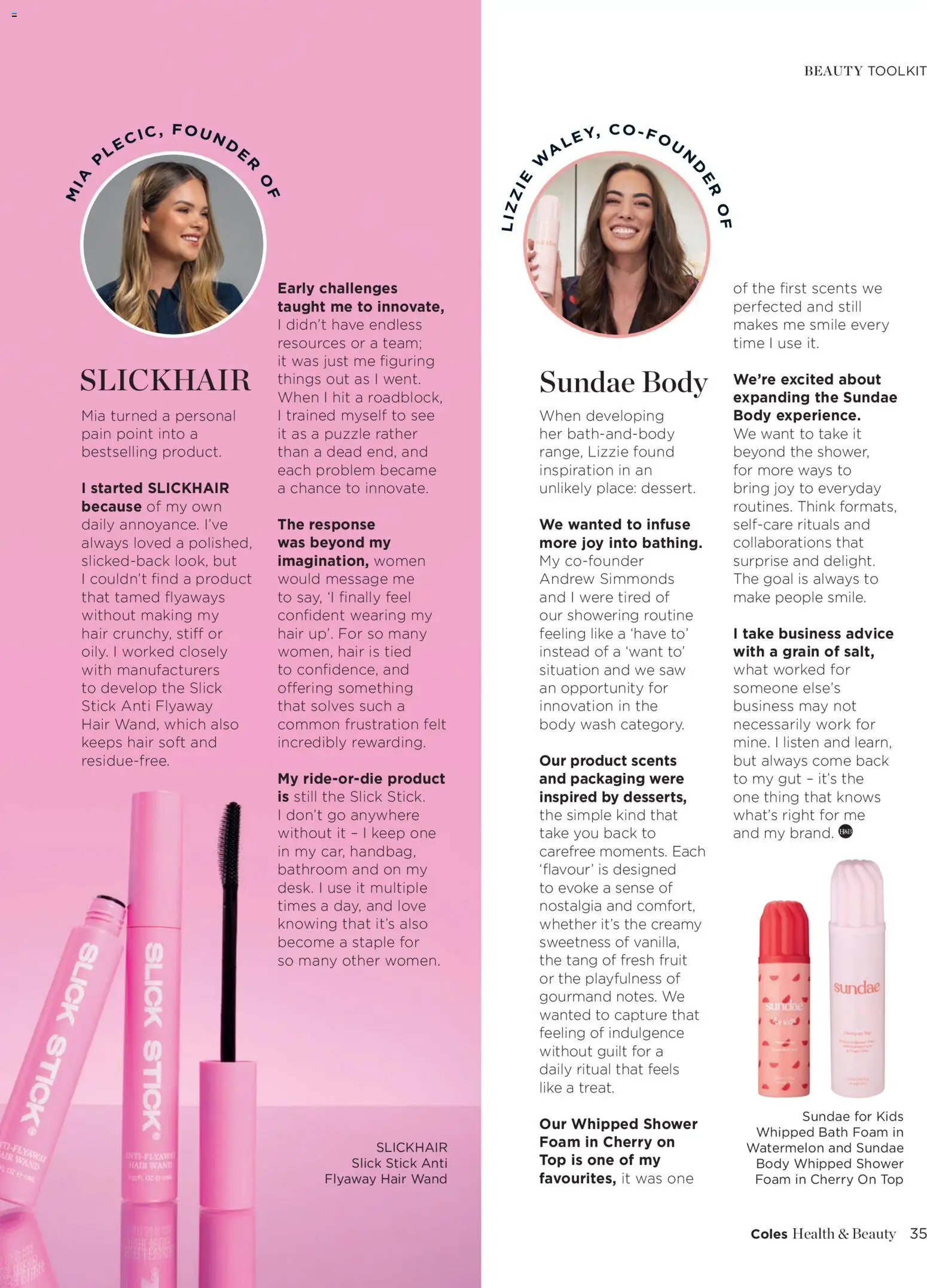 Coles catalogue - valid from 06.01.2026 | Page: 35 | Products: Bath, Shower, Watermelon, Bathroom