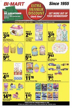 Preview of Bi-Mart weekly ads valid from 10.03.2026