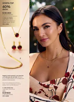 Yanbal - Catálogo Yanbal C13 -  Vista previa de la revista de la tienda Yanbal valido desde el 06.12.2025 | Página: 40 | Productos: Aretes, Top, Collar, Dije