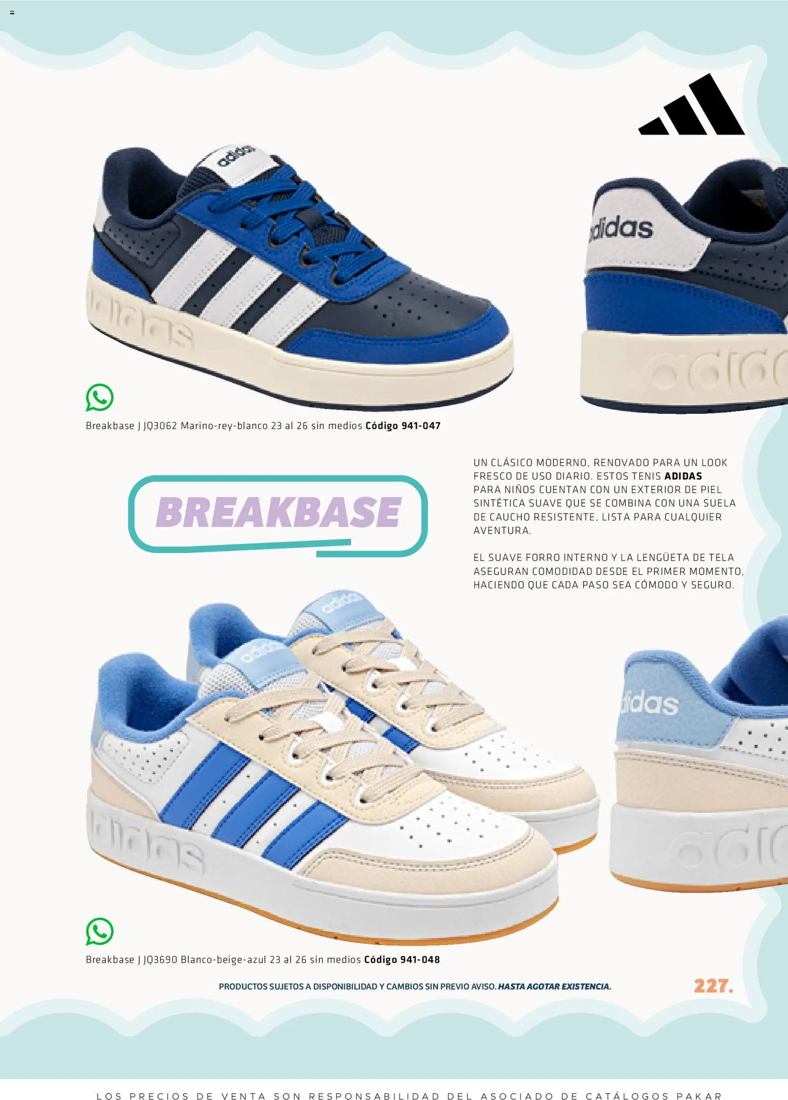 Nuevas ofertas de SC Pakar válidas en toda la República Mexicana desde el 27.02.2026. ¡Encuentra las mejores ofertas en SC Pakar catálogo Premium Kids! | Página: 227 | Productos: Tenis