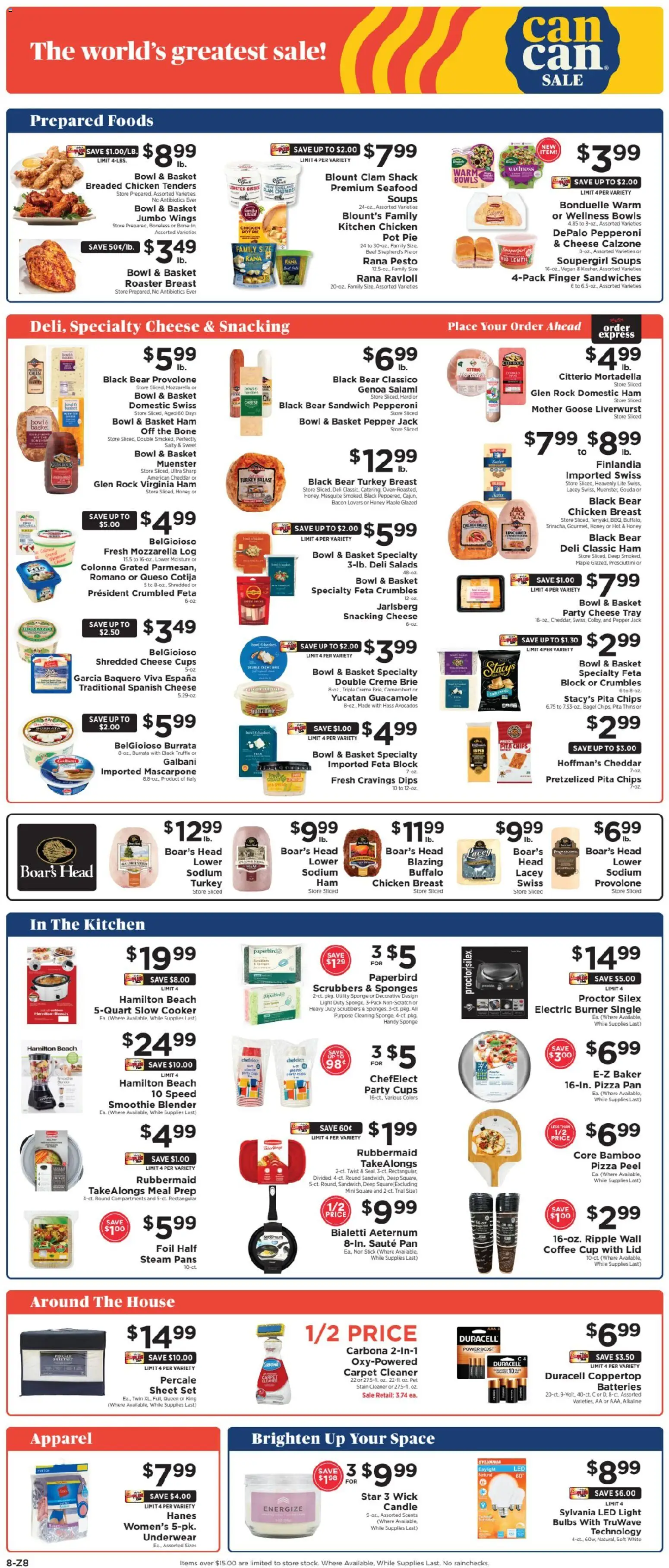 ShopRite Weekly Ad - valid from 16.01.2026 | Page: 9 | Products: Cooker, Pan, Beef, Seafood