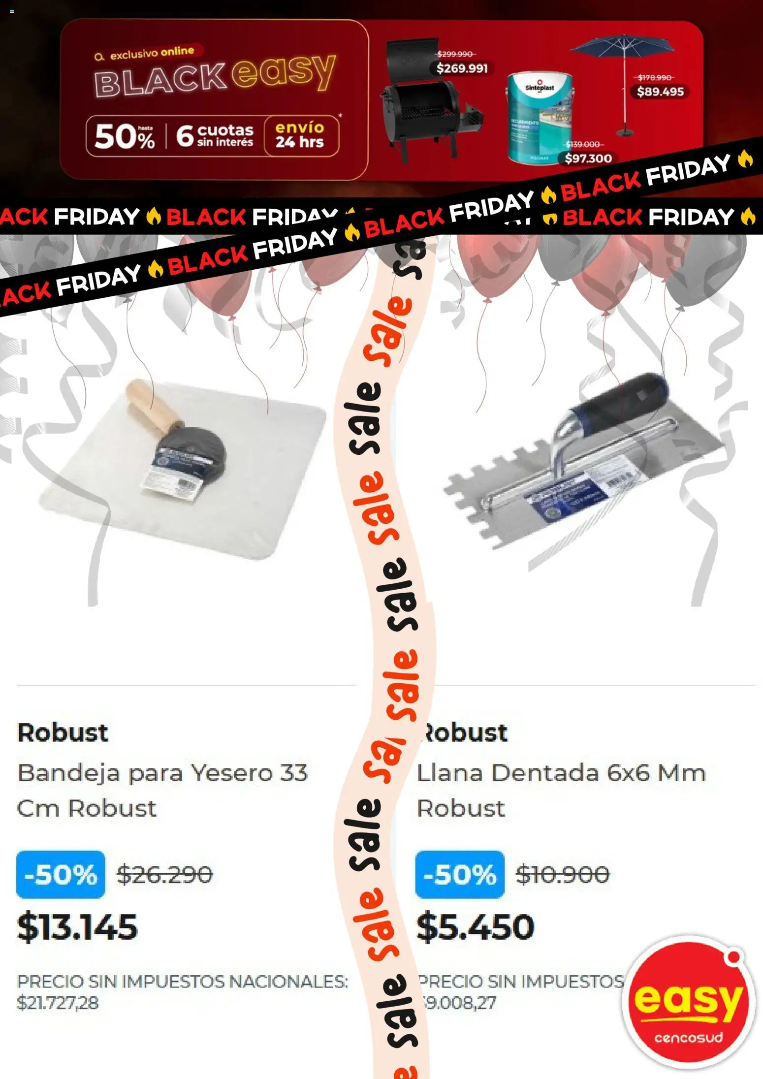 Easy - Black Friday │ válido desde el 20.10.2025 | Página: 14 | Productos: Bandeja