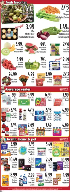 Piggly Wiggly Weekly Ad - valid from 17.09.2025 | Page: 5 | Products: Peppers, Zucchini, Watermelon, Bag