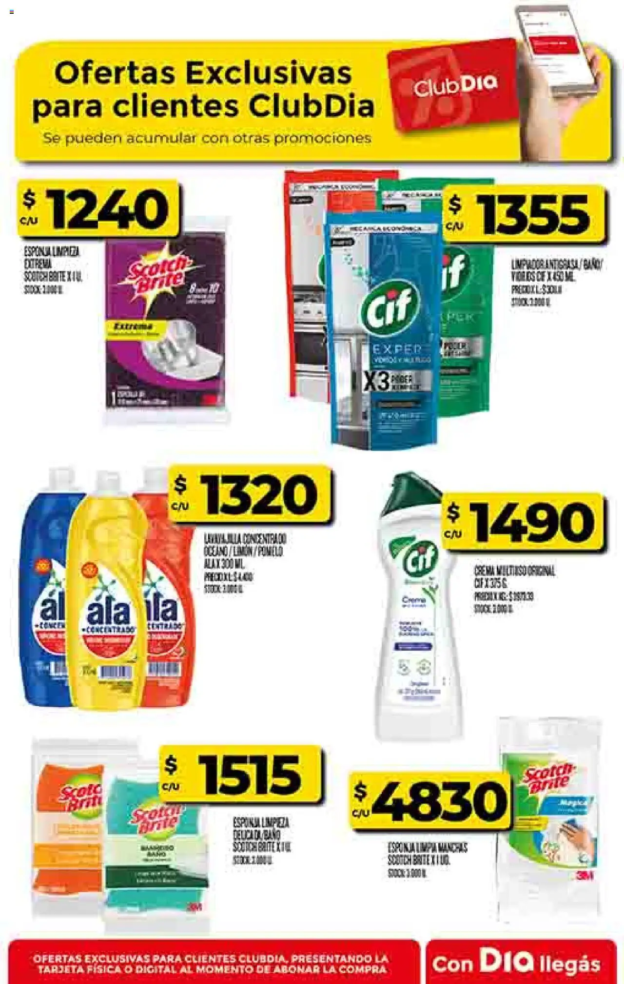 Supermercado DIA Ofertas │ válido desde el 01.10.2025 | Página: 62 | Productos: Esponja, Crema