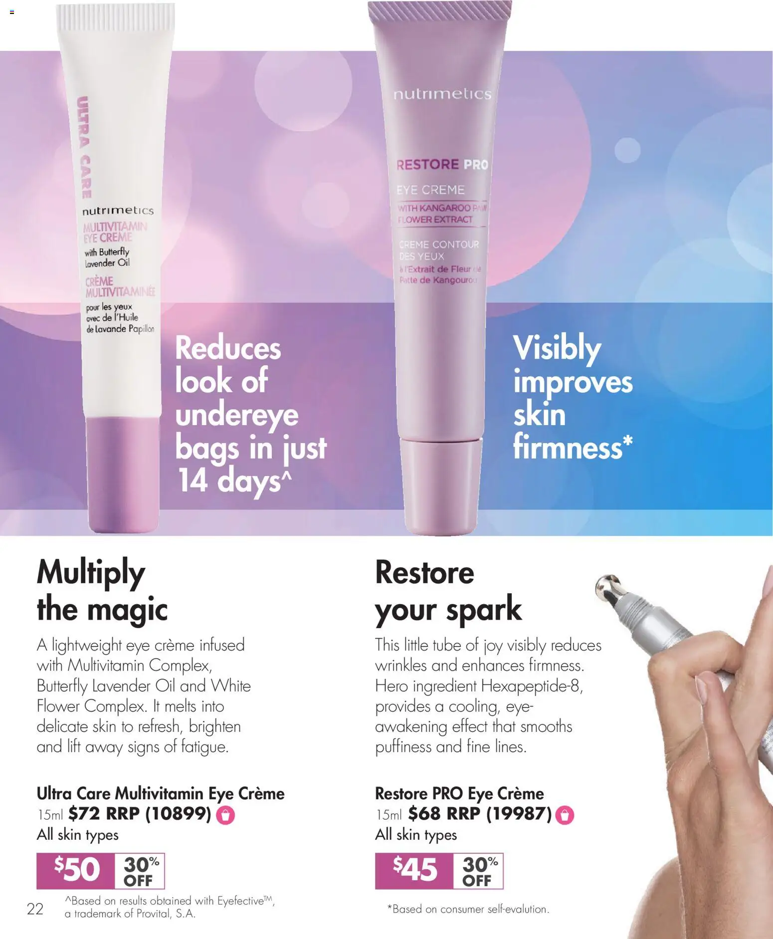 Nutrimetics catalogue - valid from 26.11.2025 | Page: 22 | Products: Oil, Contour, Multivitamin