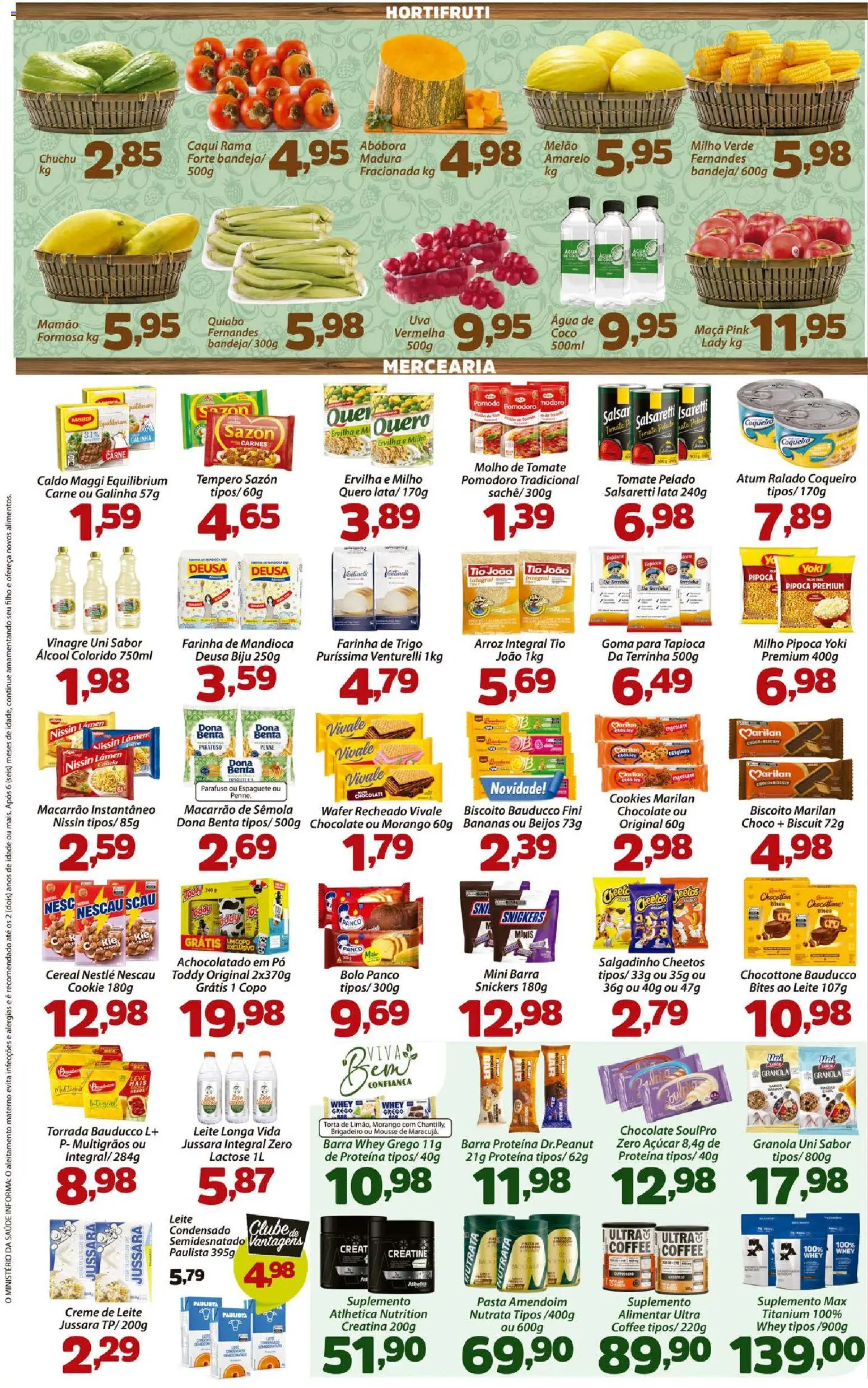 Confiança Folheto - válido de 28.04.2026 | Página: 2 | Produtos: Coco, Farinha de trigo, Tapioca, Mamão