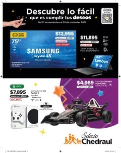 Vista previa de Chedraui - Promociones Selecto Chedraui, nuevo folleto de la tienda, válido en México a partir del 01.09.2025