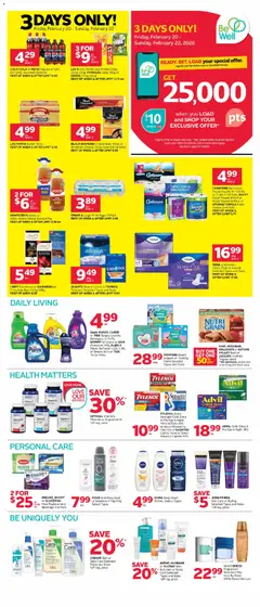 Preview of Rexall weekly flyer / circulaire from shop Rexall valid from 20.02.2026