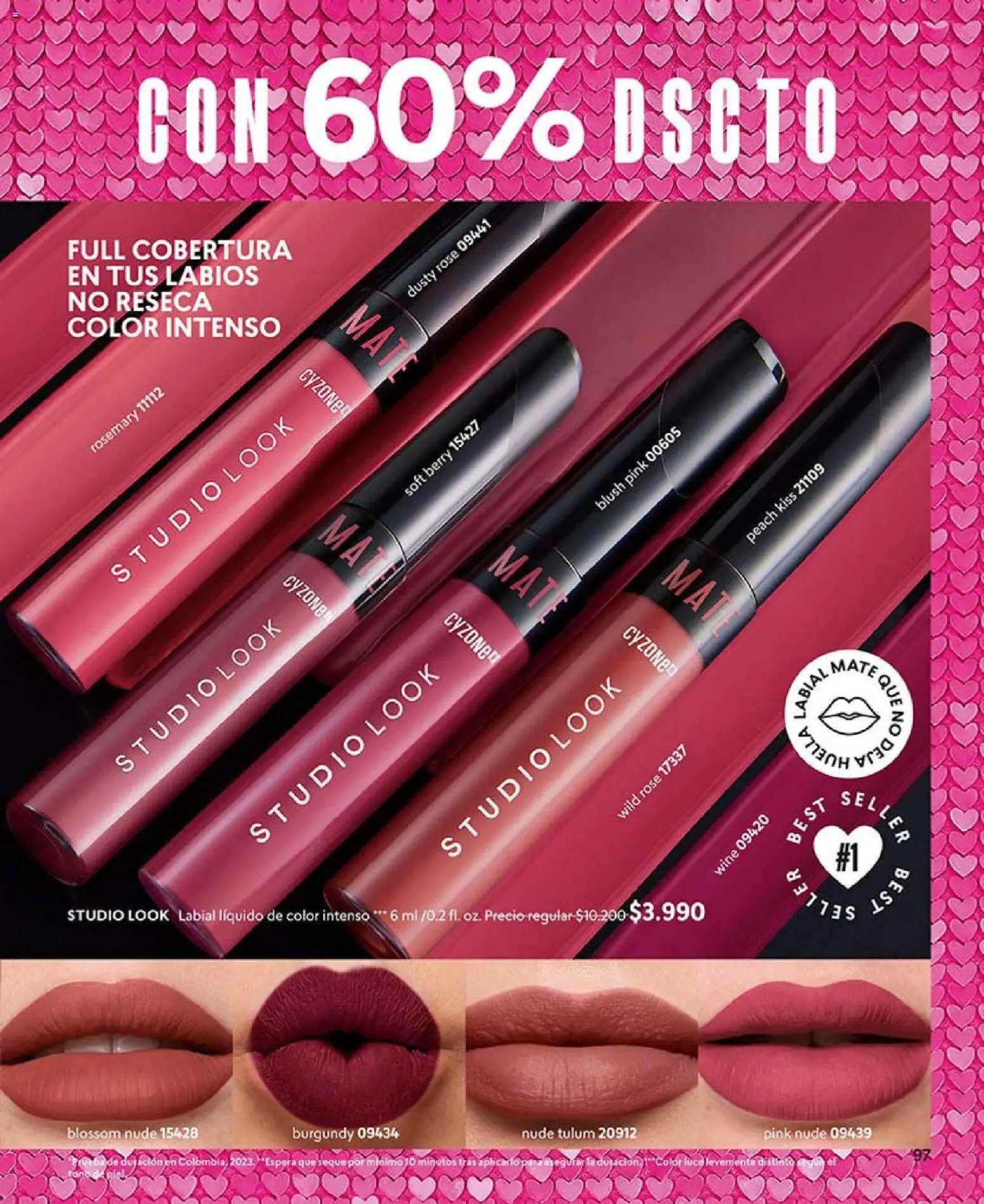 Catálogo CyZone Campaña 3 │ válido desde el 01.02.2026 | Página: 109 | Productos: Mate, Labial