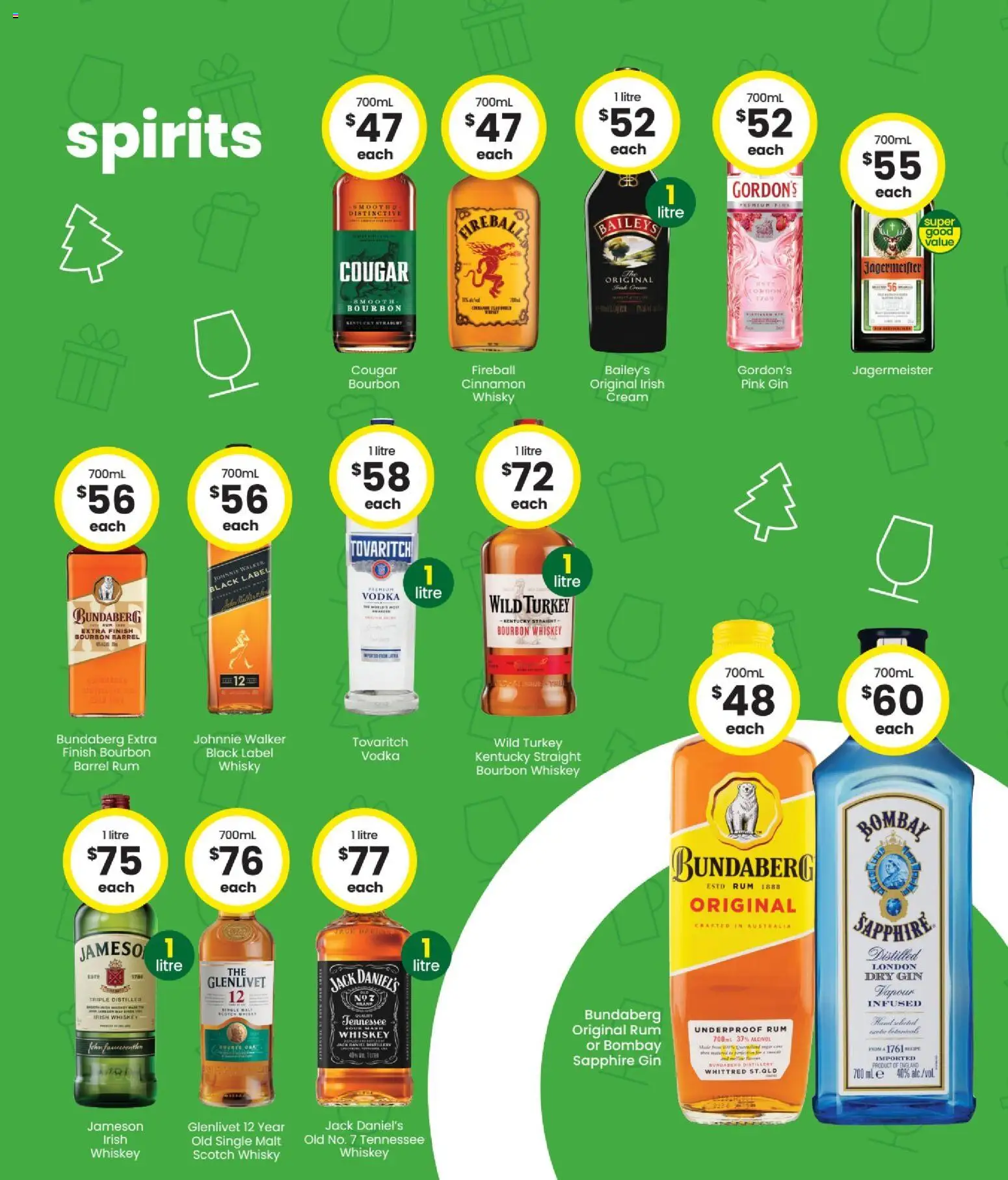 The Bottle-O catalogue - valid from 08.12.2025 | Page: 5 | Products: Bourbon, Cream, Vodka, Rum