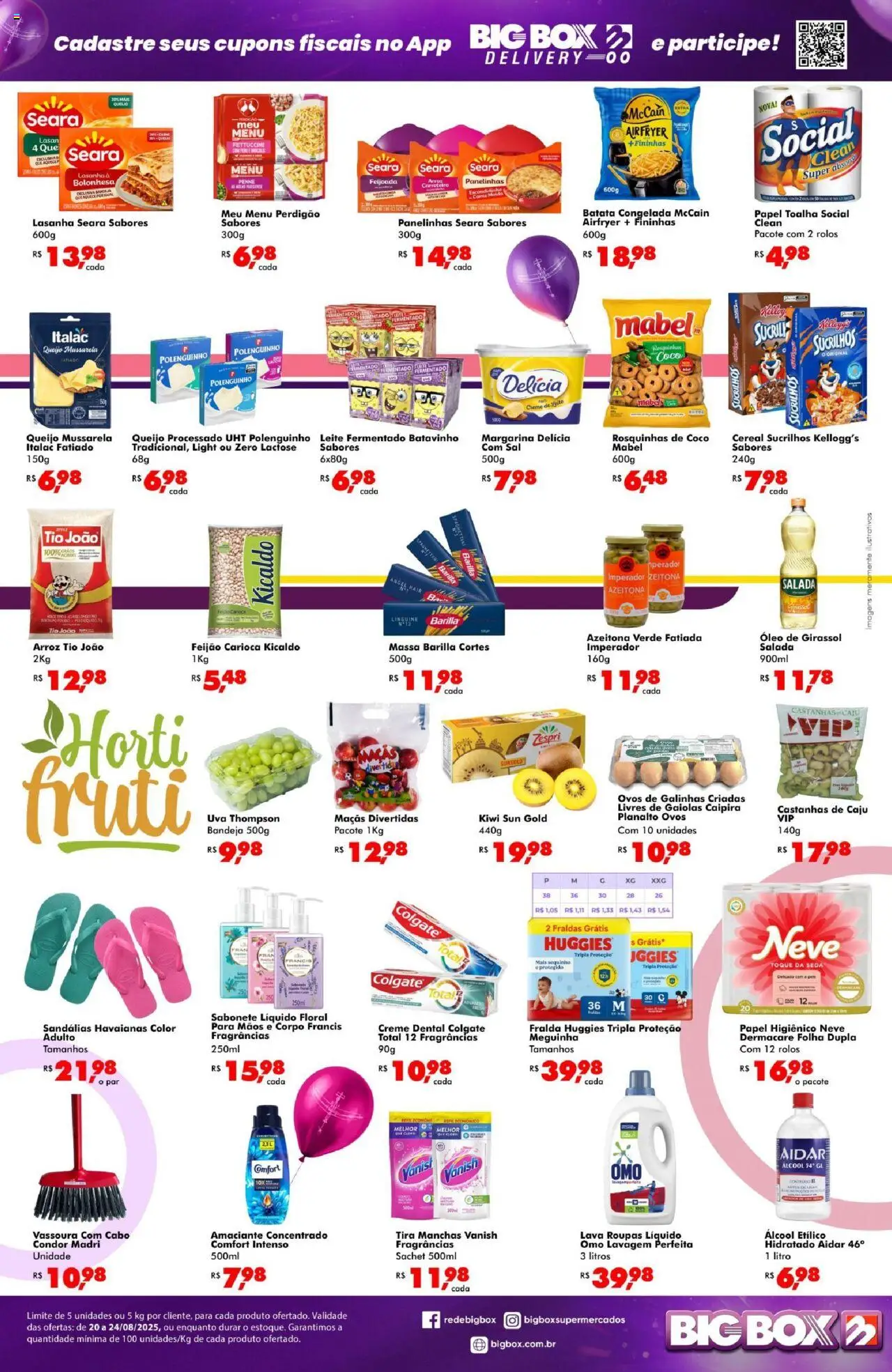 Big Box Folheto - válido de 20.08.2025 | Página: 2 | Produtos: Castanhas, Creme, Vanish, Cabo
