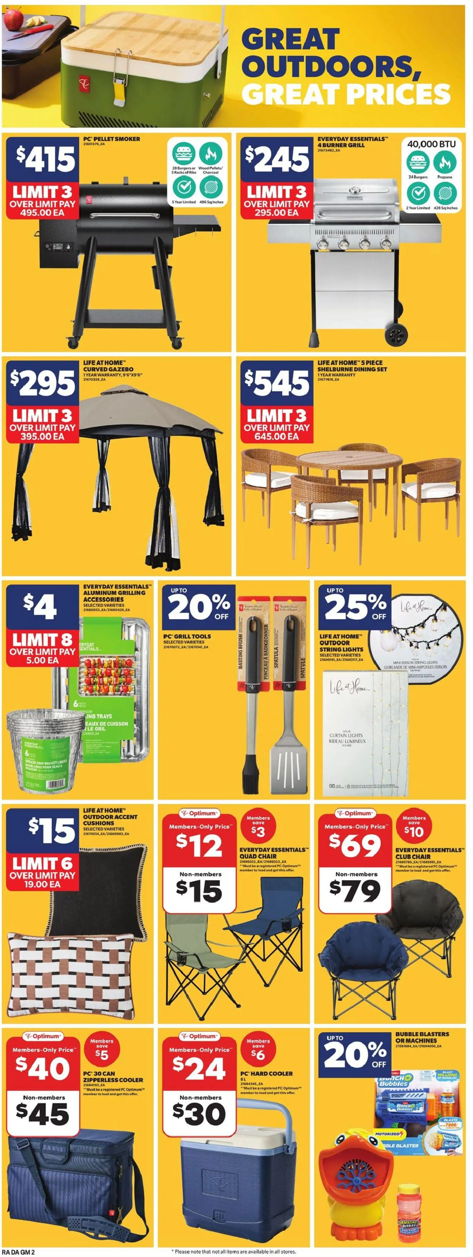 Atlantic Superstore flyer valid from 23.04.2026 | Page: 25 | Products: PC, Grill, Brush, Chair