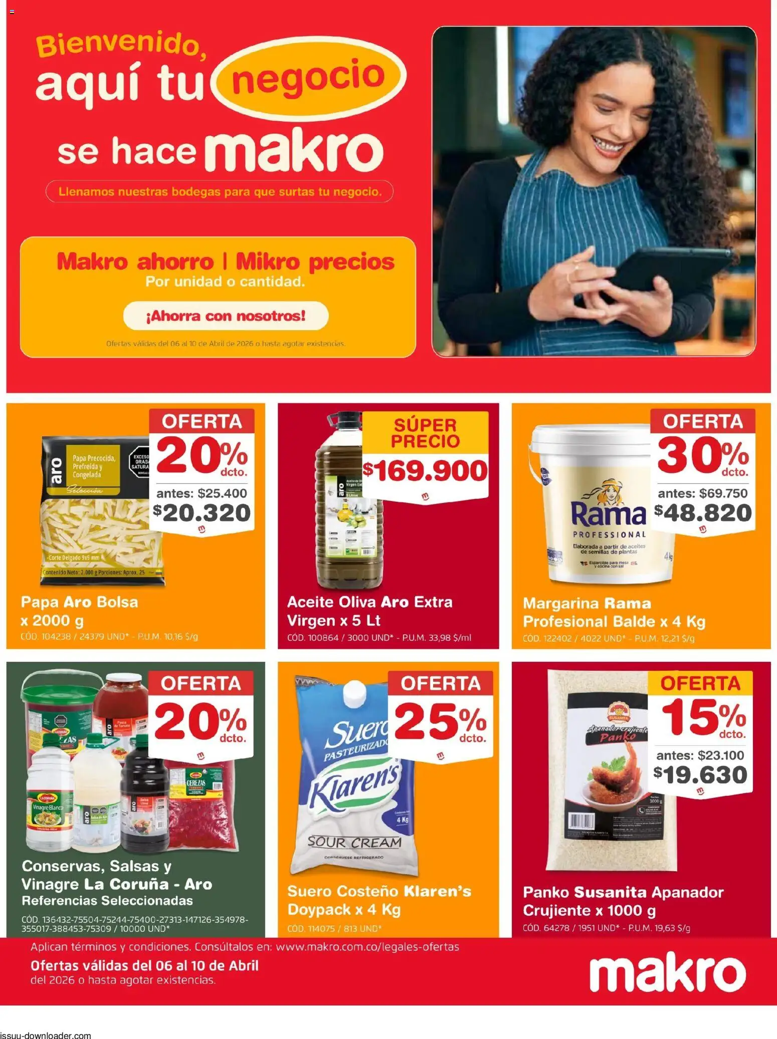 Makro revista - valida desde el 06.04.2026 | Página: 1