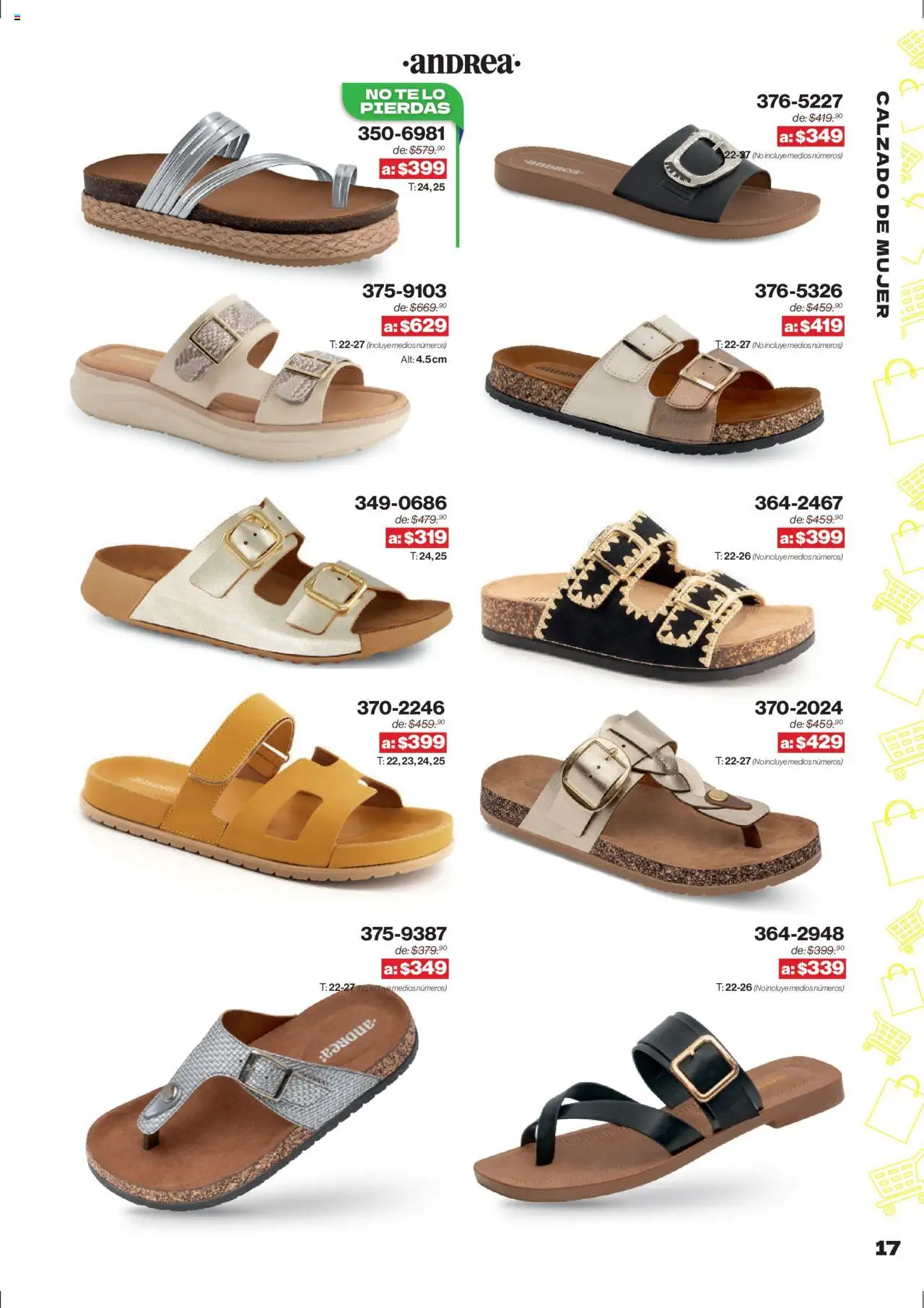 Nuevas ofertas de Andrea válidas en toda la República Mexicana desde el 10.08.2025. ¡Encuentra las mejores ofertas en Andrea - Catálogo Outlet! | Página: 17