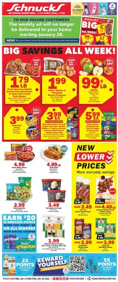 Preview of Schnucks weekly ads valid from 14.01.2026