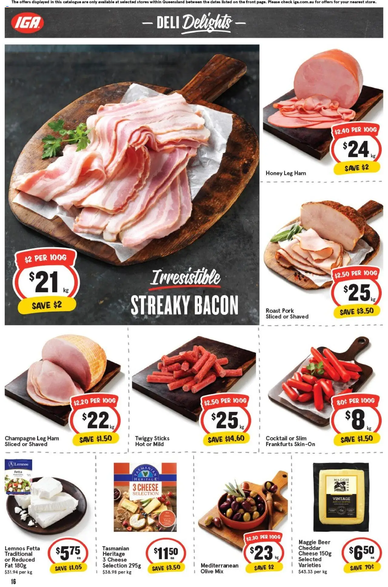 IGA catalogue - valid from 15.10.2025 | Page: 19 | Products: Cheese, Honey, Beer, Pork