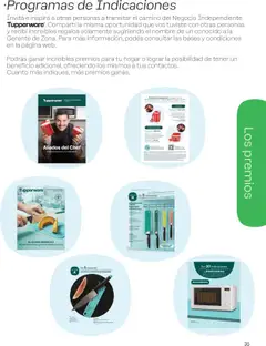 Tupperware - Manual de Bienvenida │ válido desde el 15.09.2025 | Página: 35 | Productos: Campana, Cesta, Microondas