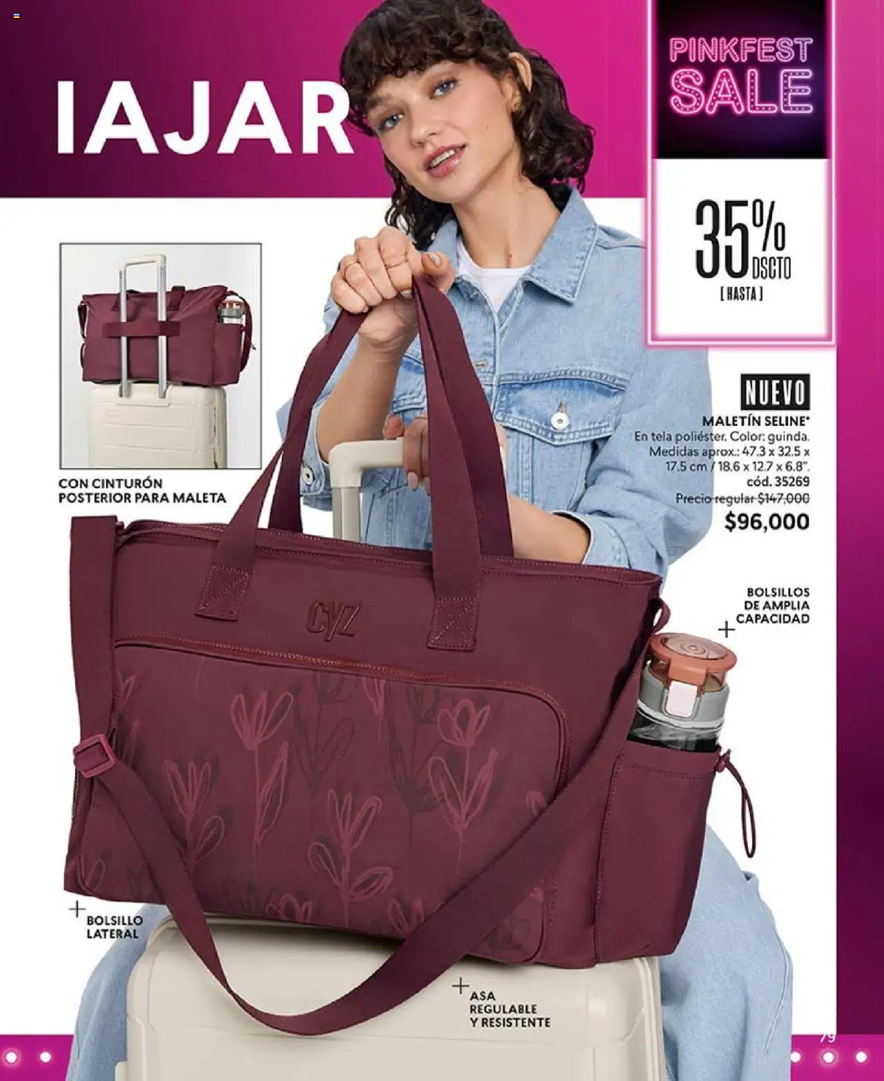 CyZone revista - valida desde el 29.07.2025 | Página: 91 | Productos: Maleta, Cinturón, Maletin