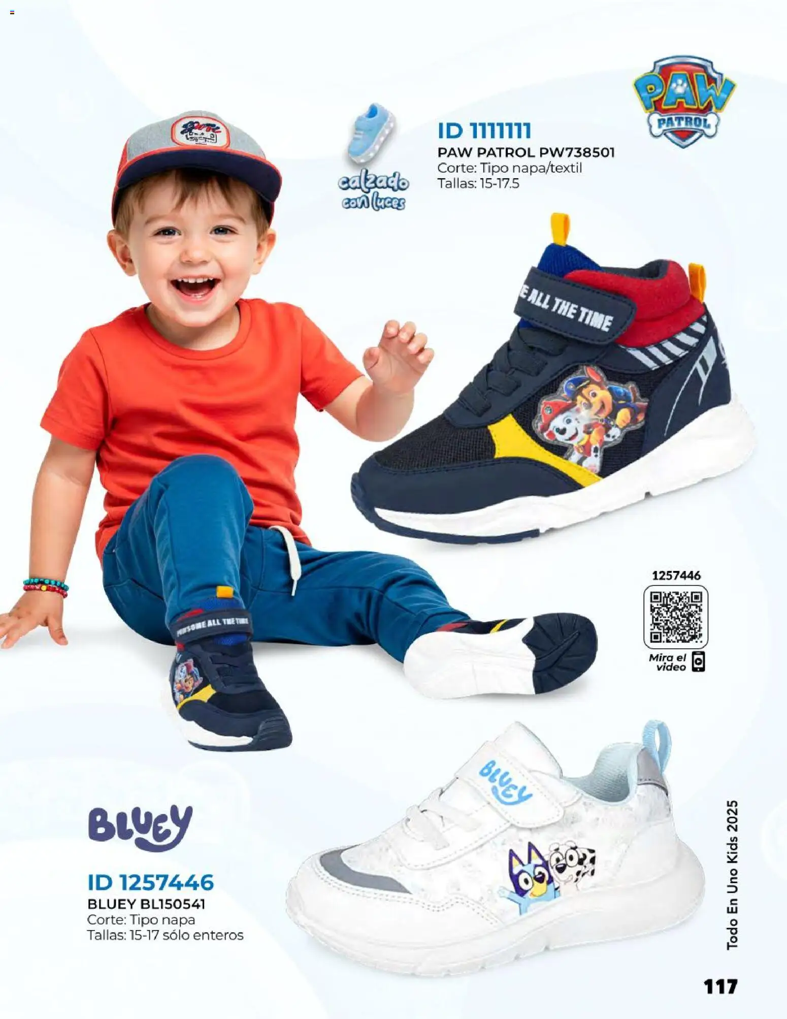 Nuevas ofertas de Price Shoes válidas en toda la República Mexicana desde el 27.10.2025. ¡Encuentra las mejores ofertas en Price Shoes catálogo Kids todo en uno! | Página: 117 | Productos: Video