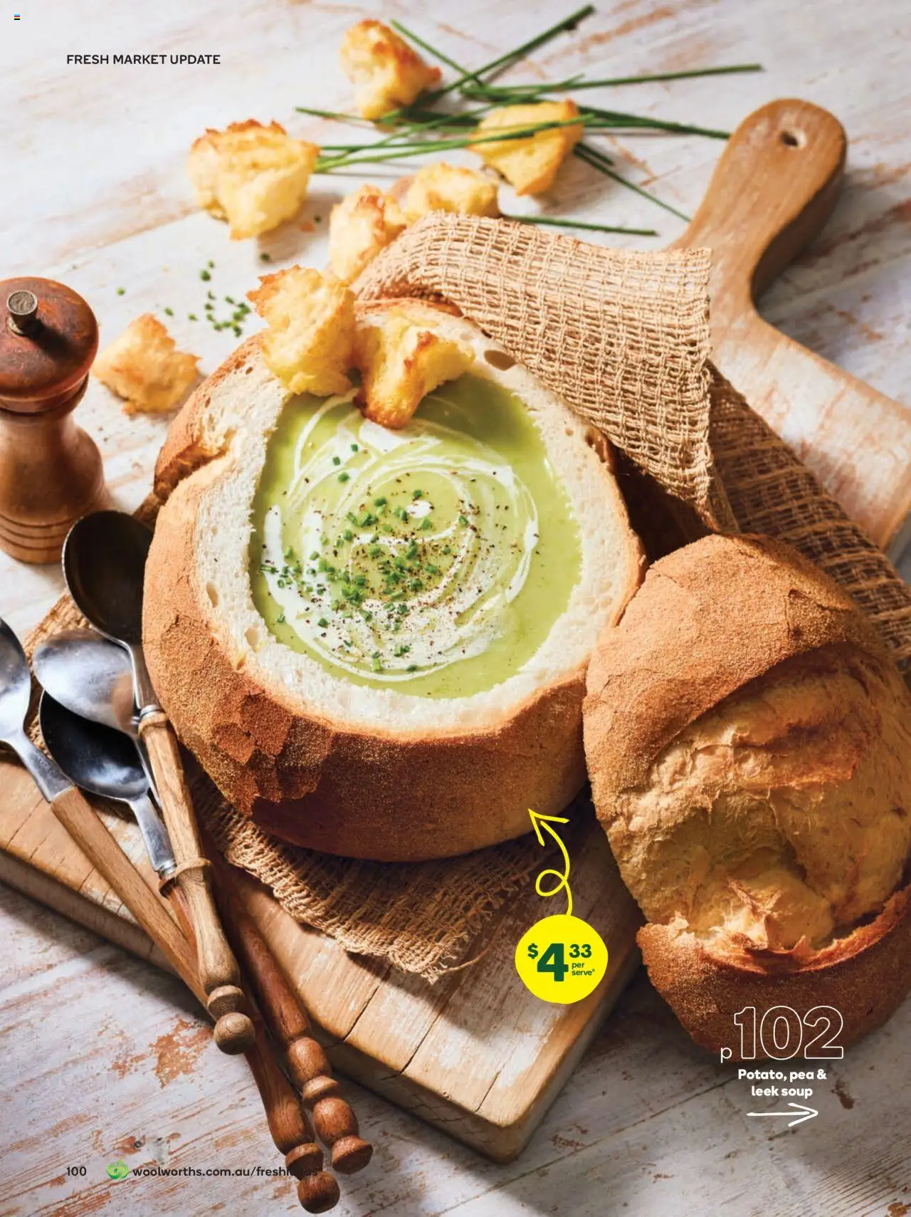 Woolworths catalogue - valid from 01.06.2025 | Page: 100 | Products: Soup, Pea