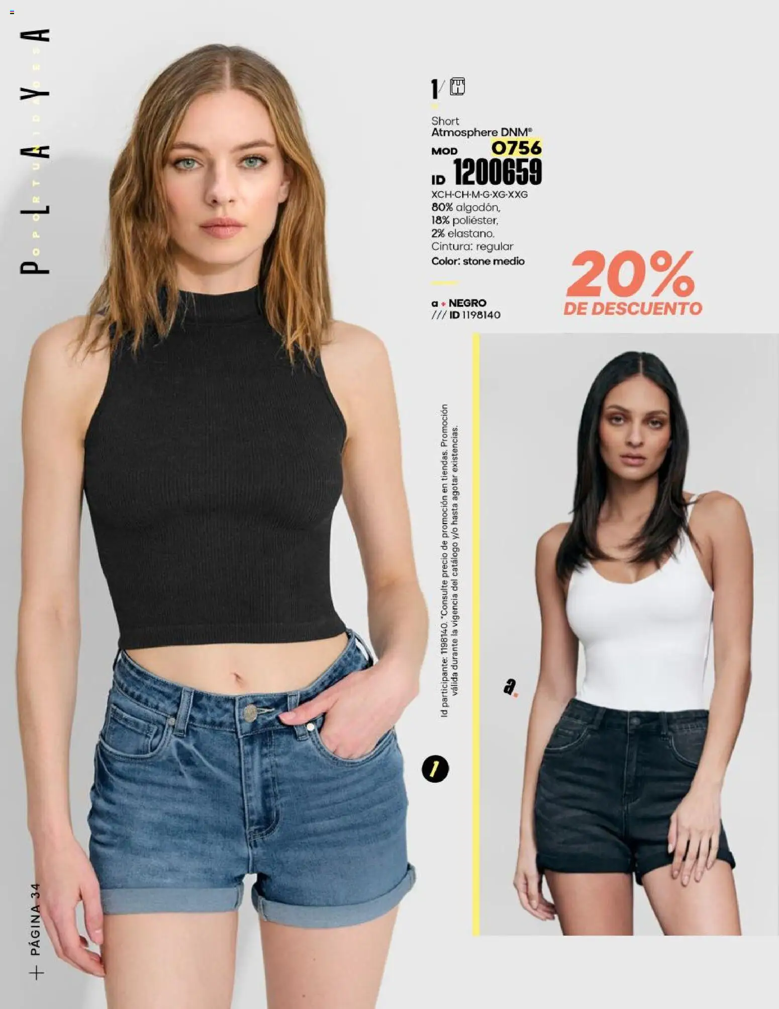 Nuevas ofertas de Price Shoes válidas en toda la República Mexicana desde el 23.01.2026. ¡Encuentra las mejores ofertas en Price Shoes catálogo Oportunidades! | Página: 34 | Productos: Short