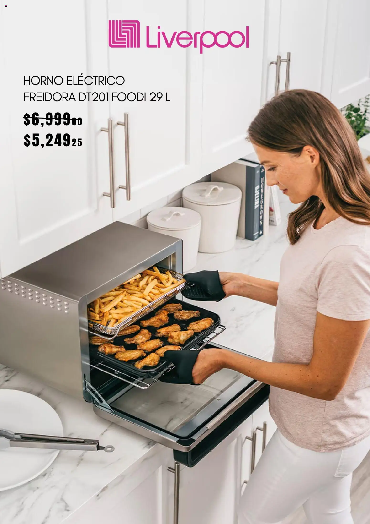Nuevas ofertas de Liverpool válidas en toda la República Mexicana desde el 23.03.2026. ¡Encuentra las mejores ofertas en Liverpool catálogo Primavera! | Página: 4 | Productos: Horno, Horno eléctrico, Freidora