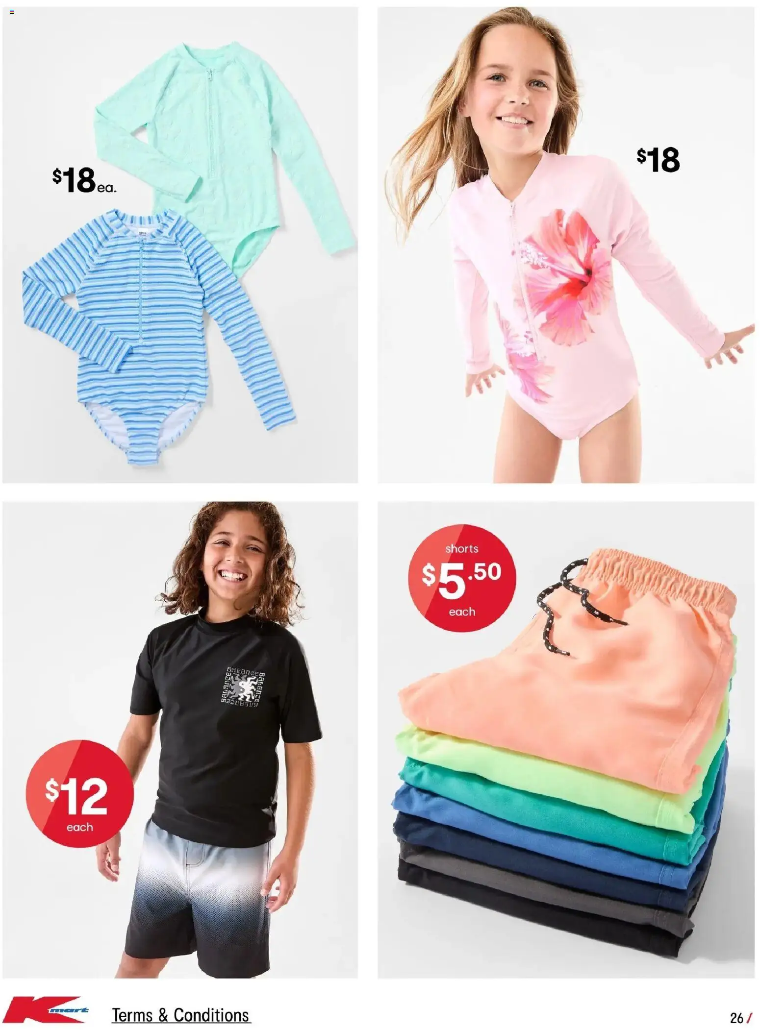 Kmart catalogue - valid from 04.12.2025 | Page: 26 | Products: Shorts