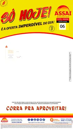 Encarte Assaí Atacadista - RR - Pré-Visualização do folheto da loja Assaí Atacadista, válido de 11.02.2026