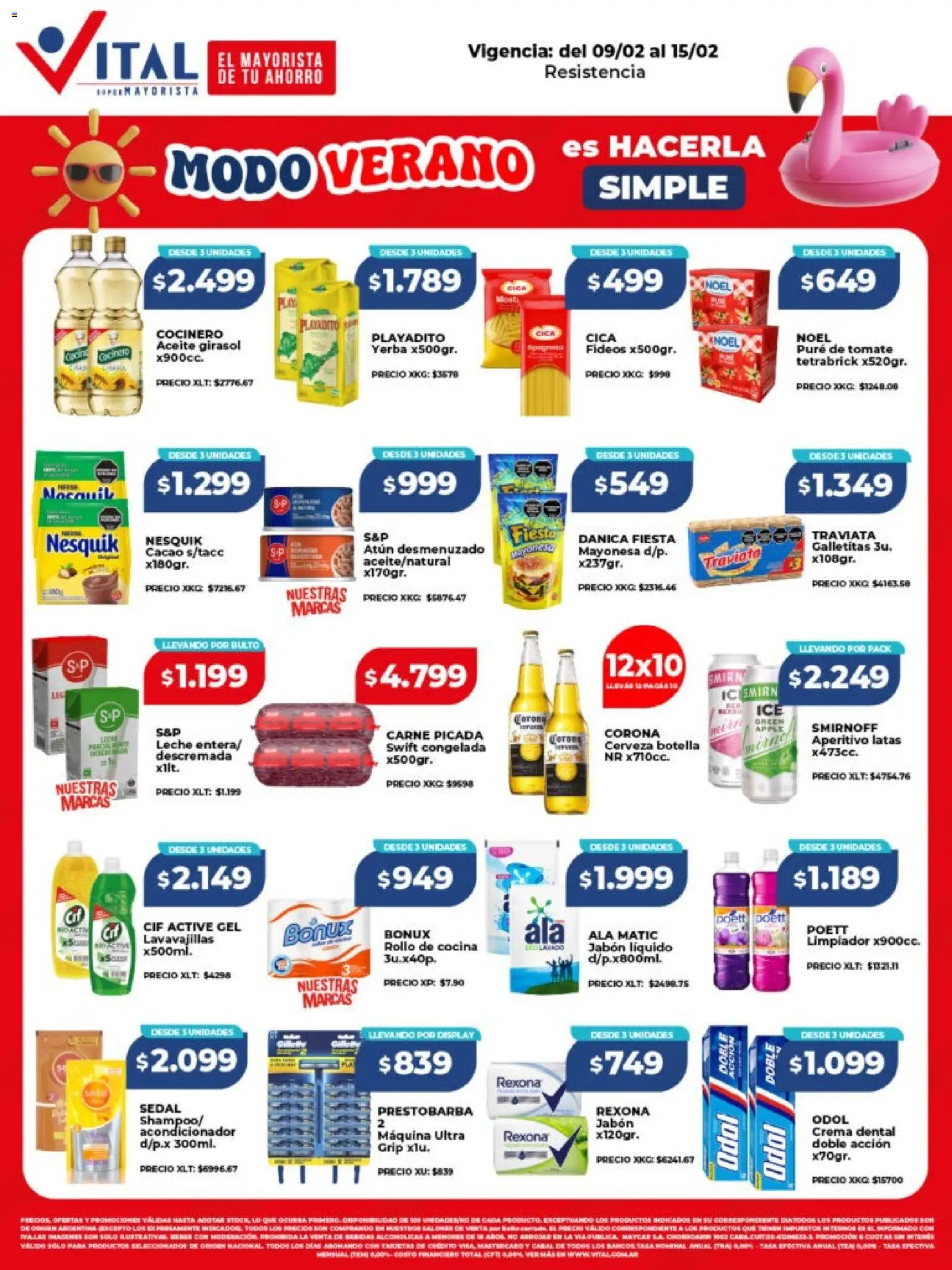 Vital - Ofertas - Resistencia  │ válido desde el 09.02.2026 | Página: 1