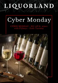Preview of Liquorland Cyber Monday - valid from 01.12.2025