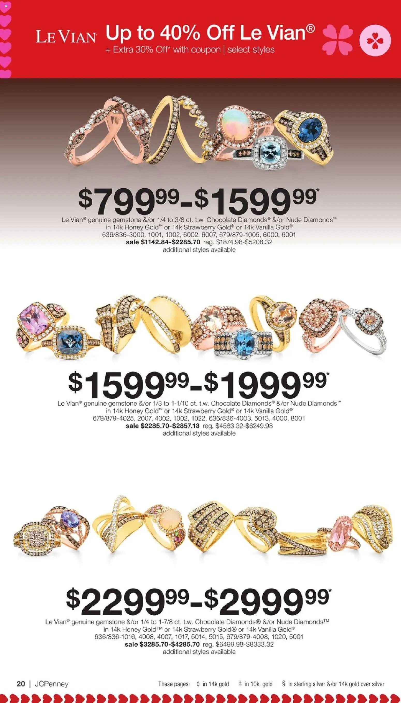 JCPenney Valentine’s Day Jewelry Sale - valid from 17.01.2026 | Page: 19 | Products: Chocolate